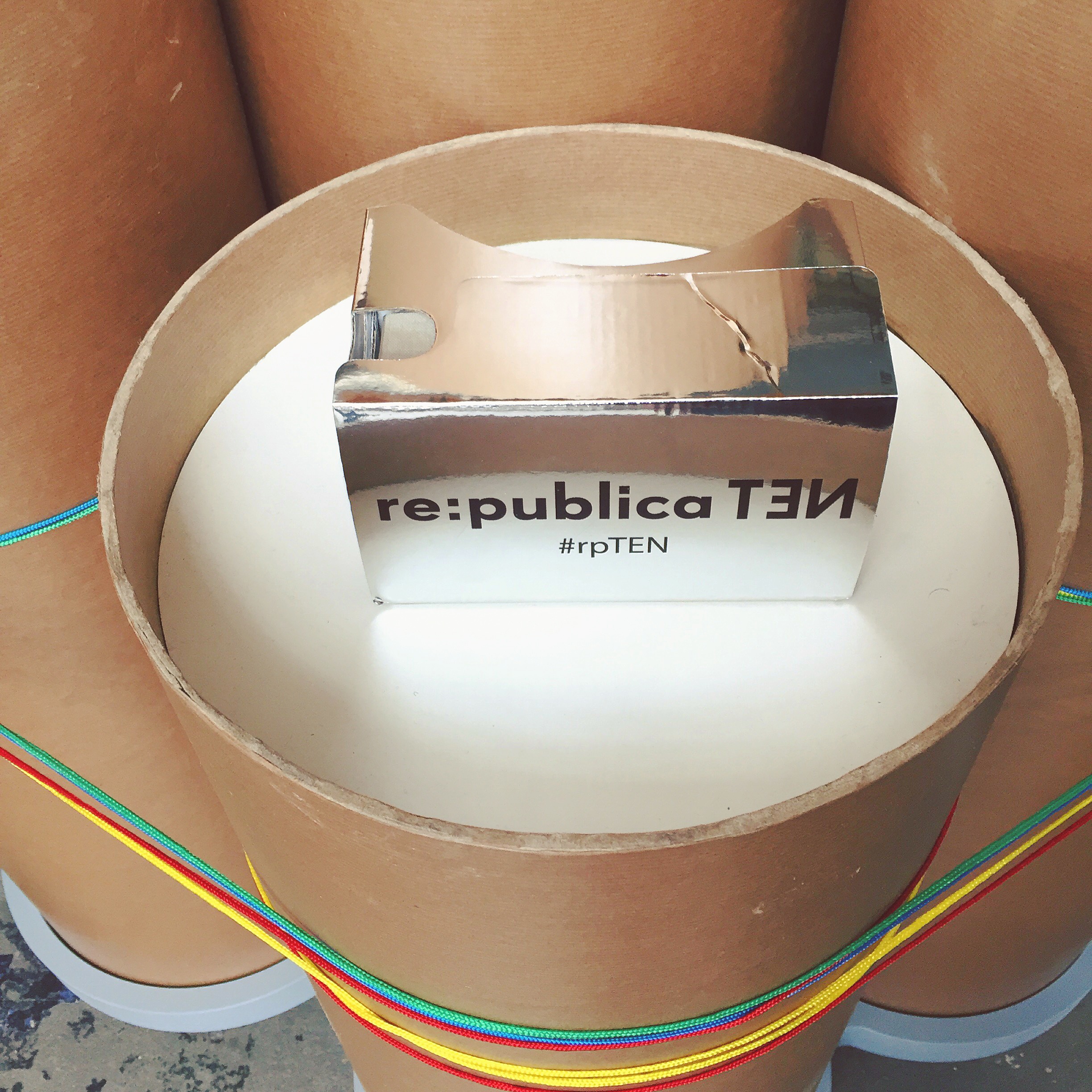 re:publica 2016 – #rpTEN - Papier VR Brille